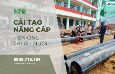 Cải tạo nâng cấp tiến ống thoát nước