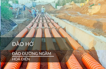 Đào hở (đào đường ngầm hoá điện)