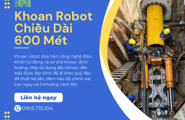 Khoan Robot Chiều Dài 600 Mét: Kỹ Thuật Và Thách Thức