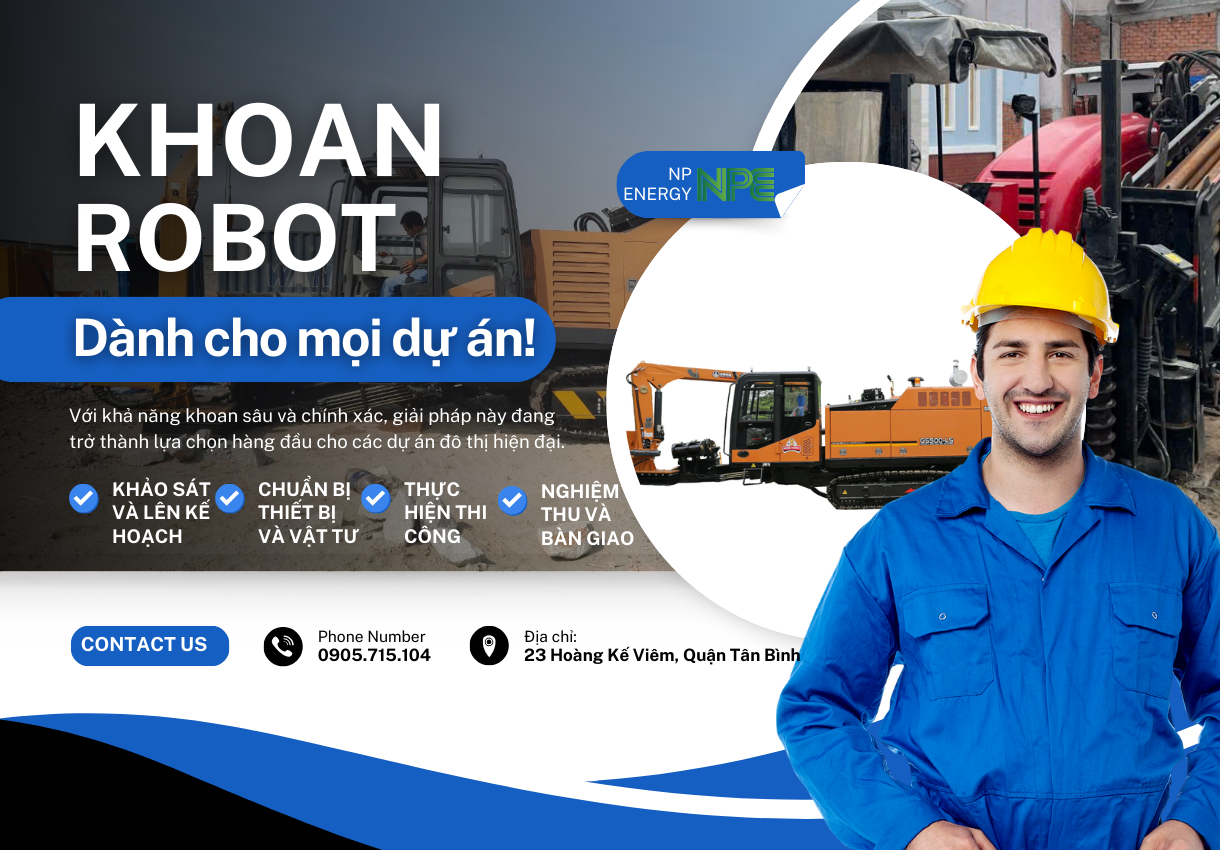 Khoan Robot – Giải Pháp Hiện Đại Cho Các Công Trình Hạ Tầng Điện Ngầm