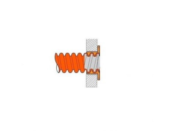 Mặt bích ống xoắn HDPE